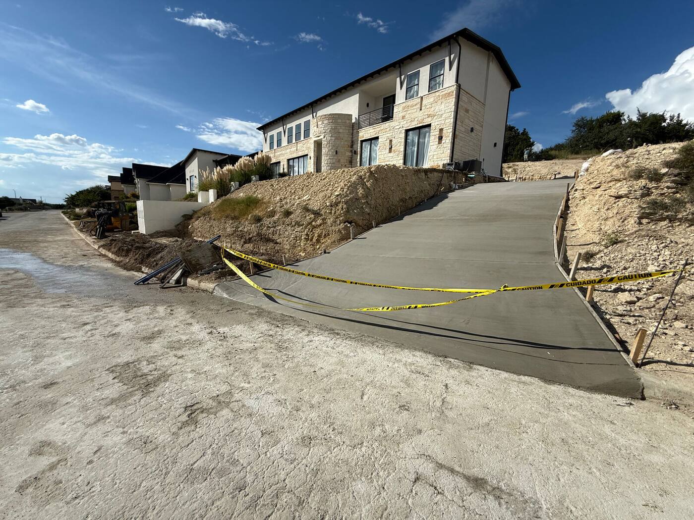 Concrete driveway for Allison T.